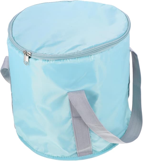 Polyester Camping Fotbad Balja Hopfällbar Camping Tvätthink Robust Vattenförvaring