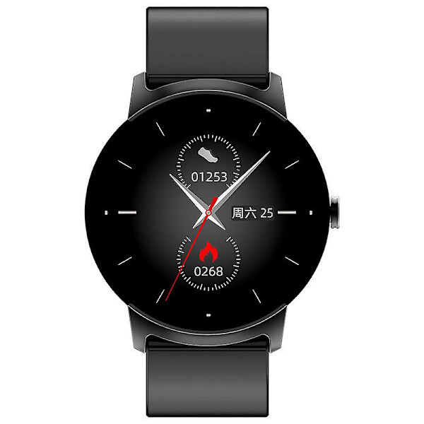 Smartwatch Armband Hjärtfrekvens Blodtryck Blodsocker NFC Access Control KS02 Smart Silver