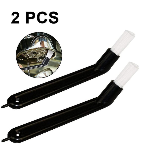 2pcs Coffee Machine Cleaning Brush Plastic Handle-nylon Bristles Brush