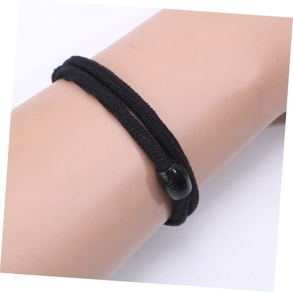 Elastiska hårband Elastiska hårband 8 st 5,5 cm diameter tjockt gummi för kvinnor flickor dagligt bruk