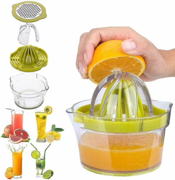 Citruspress i 1 Orangepress Citronpress Saftpress Manuell Citronpress Saftpress