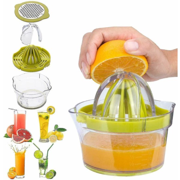 I 1 apelsinpressare Citruspressare Juicer Manuell Citronpress Juicer
