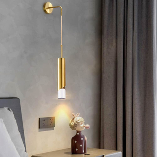 LED Vægskinne Sengelampe Moderne Sort Guld 220-240v