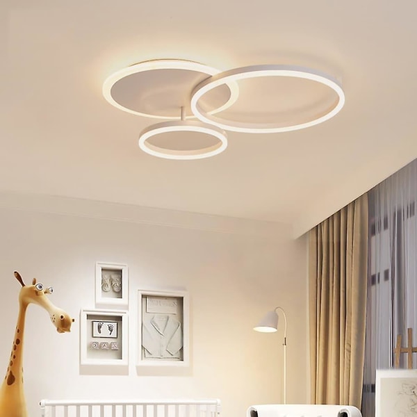 1-lys 50 cm Dimbar Taklampe Led Flush Mount