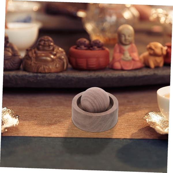 Aromaterapi-diffuser i tre med bærbart design og kontinuerlig aromafrigjøring