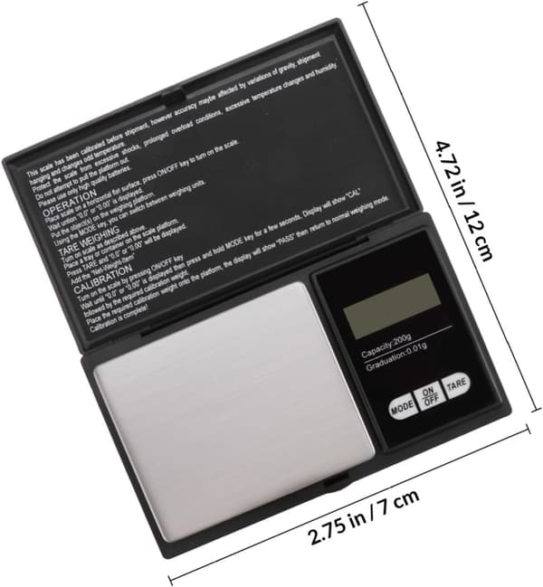 Konkurrencepilvælger 200G X 0.01G Præcisionspilvejemaskine Sort