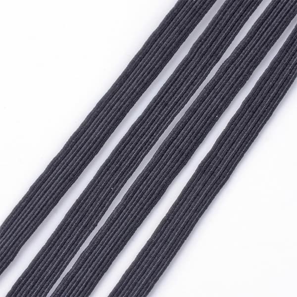 Elastisk klesbånd polyesterbånd for stretchbåndsyning for midjebelte mansjetter skolisseprosjekter