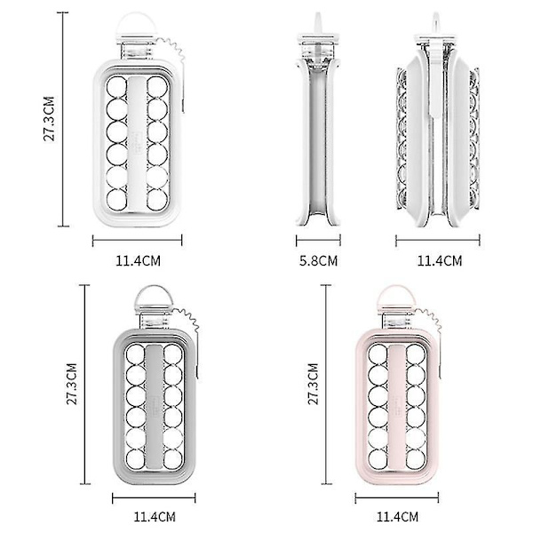 Isboldmager 2 i 1 Bærbar Kreativ Iskande Form DIY