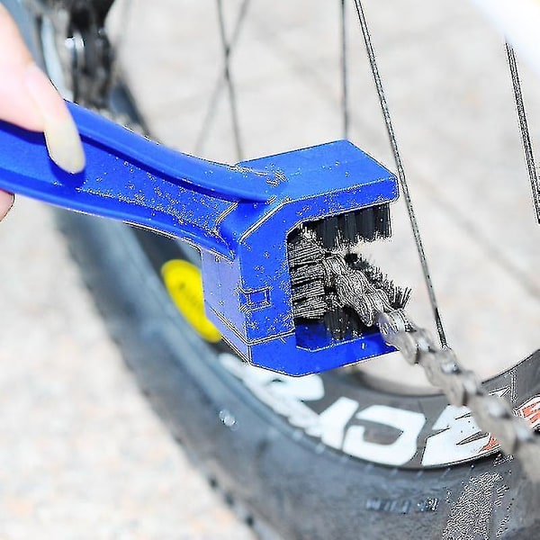 2 stk. Kædekrenser til Cykel og Motorcykel - Rengøringsbørste