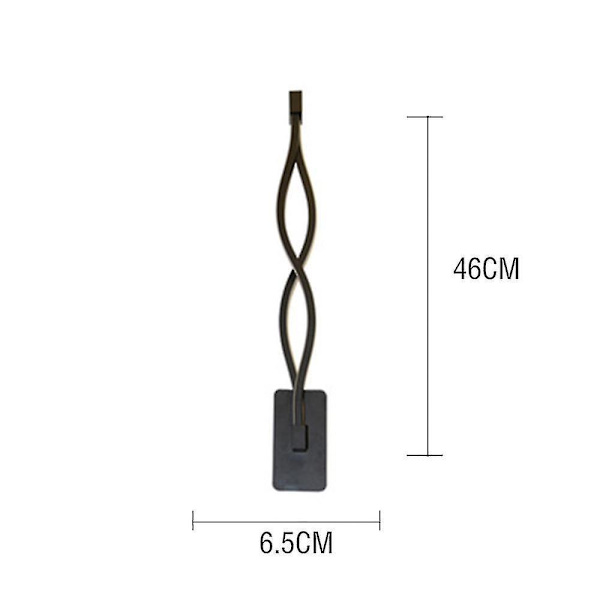 12W LED Vegglampe Bakgrunn Soverom Sengelampe Dekor