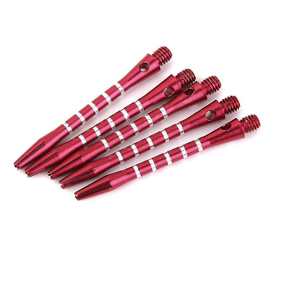 Omsluttede Riflete Aluminium Dartpiler 2ba Gjenget, Dart Skaft Rett Ring Aluminium Skaft Metall Skaft