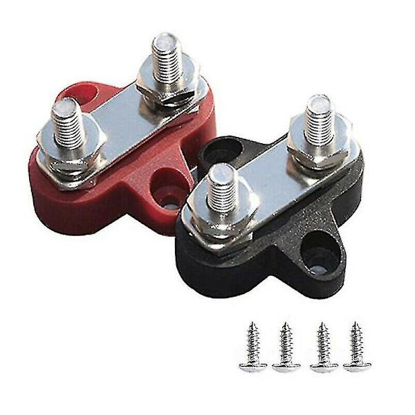 2-pack 5/16\" Terminal Stud M8 48V Kopplingsplint Bussremsa Strömfördelning