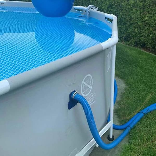 Poolrörshållare, VattenSlangstöd, Konsol för Överjordisk Pool