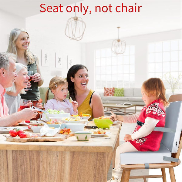 Bältesstol för toddler för matbord, bältesstol för barn med ryggstöd, bältesstol för toddler