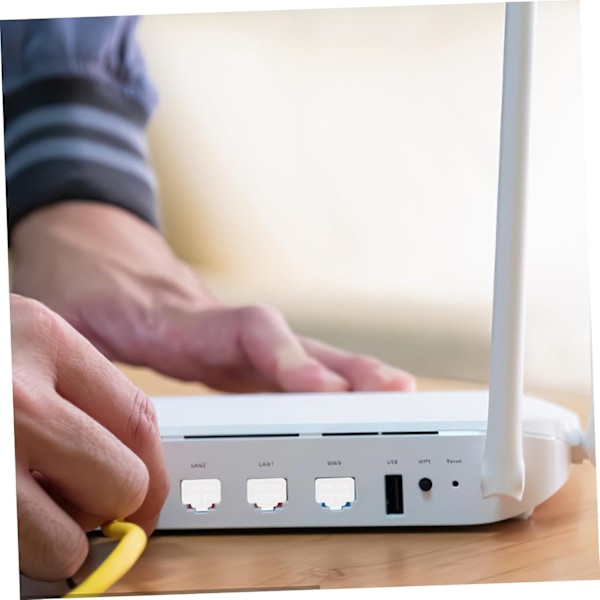 St Rj-skydd för Router Dator Laptop Ethernetport Pluggskydd för att Förhindra Damm