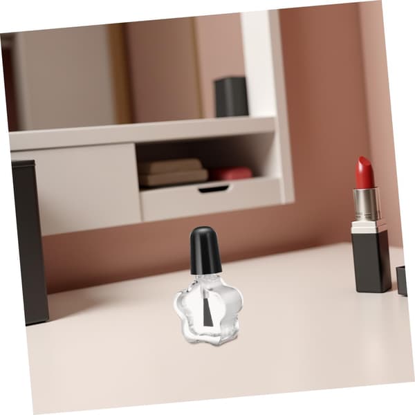 20 st 5 ml stjärnformade nagellacksflaskor i glas Lätta påfyllningsbara spillsäkra behållare