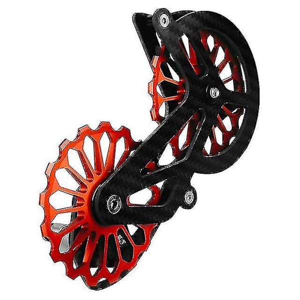 Oval Dish Mtb Kolfiber Växelrullar System
