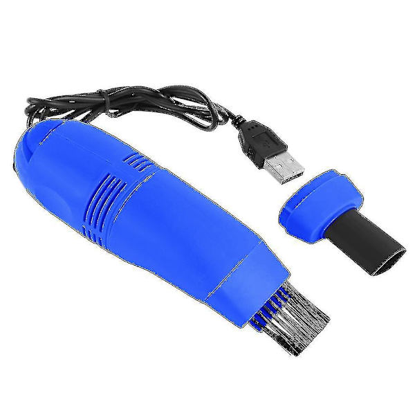 Mini PC Dammsugare USB Tangentbordsrengörare (blå), 1 förpackning