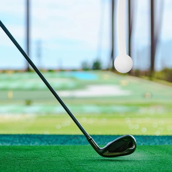 Golfsving træningsstav med robust solid bold og forbindelse Letvægts golf træningshjælpemiddel