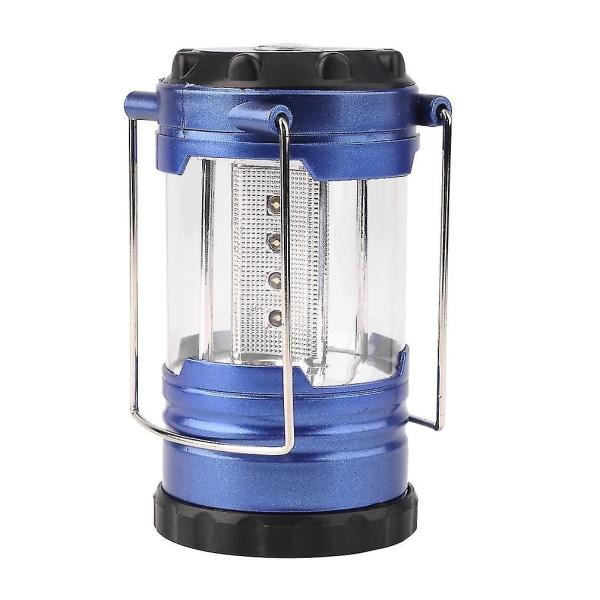 Teleskopisk Campinglanterne Vandreturslys 12 LED med Kompas