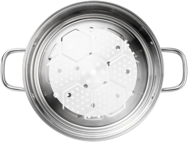 400 ark runda ångpappersfoder Non-Stick perforerat silikonoljepapper förbättrar ångcirkulationen