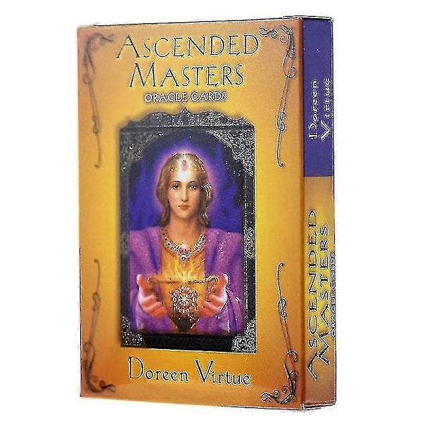 2022 Nya Ascended Masters Oracle Cards Engelsk Version 44-kortslek Tarot Brädspel