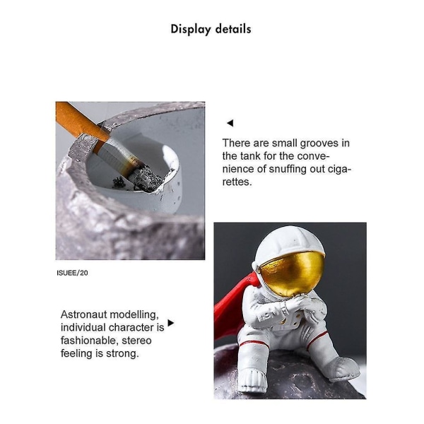 Astronautin tuhkakuppi Creative Home -sarjakuvatila