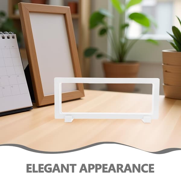 Flydende Ramme Display Case Slankt og Stilfuldt Design 6 Sæt Materiale Nem Montering og Alsidig Anvendelse