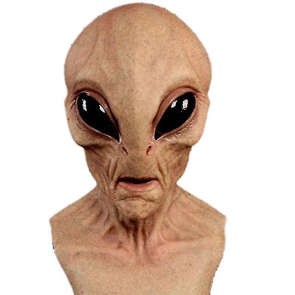 Halloween Alien Maske - Gysende, Frygtelig, Horror Alien Supersoft Maske, Magisk Maske, Krybende Festdekoration, Sjov Cosplay Rekvisit Maske, Ny B