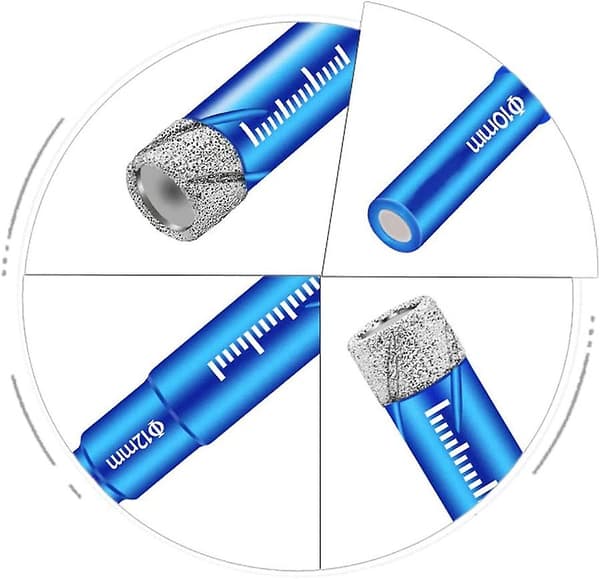 Diamantbor, Hulsav til Keramik Glas Marmor Fliser Sandsten (16mm)