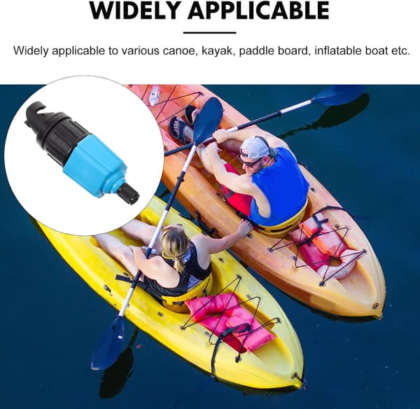 SUP-pumpeadapter luftkompressorstik til oppustelig paddleboard kajakbåd