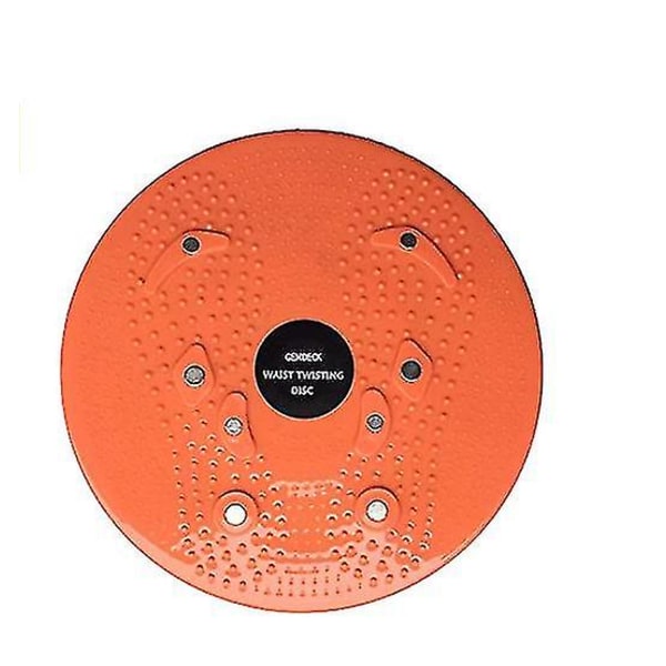 Vridningsdisk for midje, Bodytwister, ankeløvelser, aerobics, fotøvelser, fitness Orange