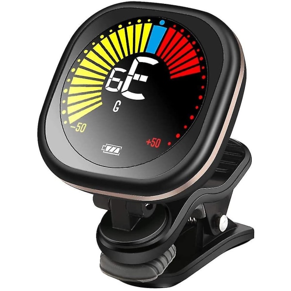 Guitar Tuner,rechargeable Clip-on Tuner Digital Tuner Ukulele Tuner Chromatic