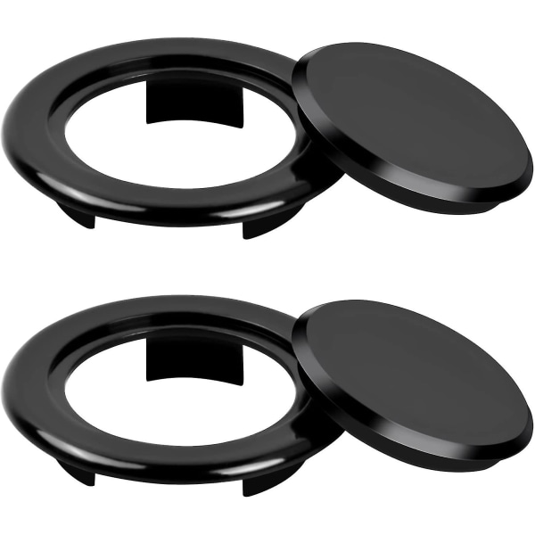 Bordsparasoll Plast Hålring, Bordshålslock, Terrassbordkransskydd, För Trädgårdsparasoll (svart 42 Mm)