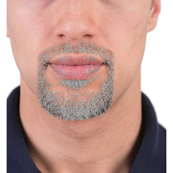 Skäggformare Getskägg Mustasch Grooming Verktyg Ansiktshår Styling Mall För Man 5 St/set, Salong Mustasch Skägg Styling white