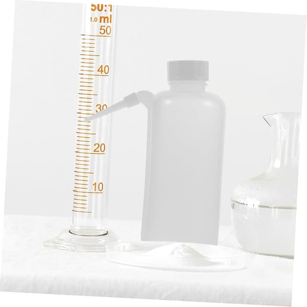 500 ml plastvaskeflaskesett med 4 påfyllbare sikkerhetsklemme flasker