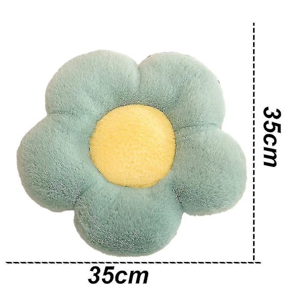 Blomsterformet pude, pude, smuk værelsesdekoration og plys pude til soveværelse sofa.