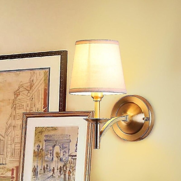 Vägglampa Tyglampa Vintage Hall Sovrum