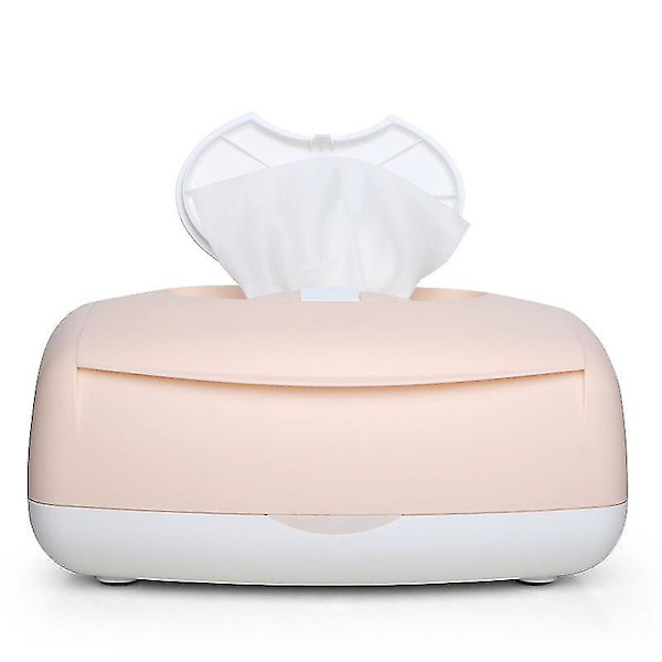 Babyvåtservettsvärmare Fransk Design Våtservettsdispenser Justerbara Uppvärmningsinställningar Digital Display 1 Styck Rosa