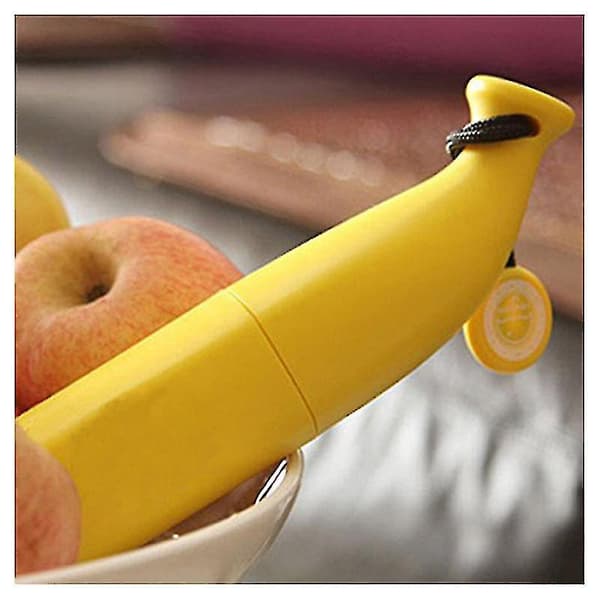 Fällbart paraply Bananparaply Gult