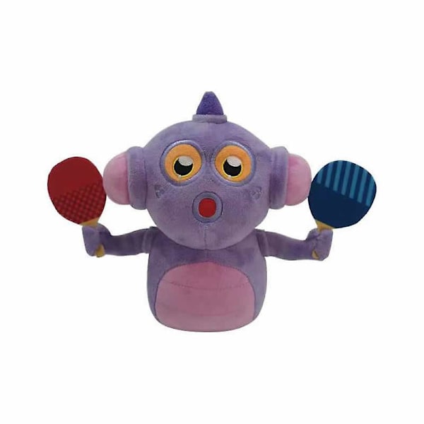 Sjungande Monster Leksaker Plyschmonster Wubbox Figurer Skräckdocka Pojkar Flickor Leksaker FireBrick