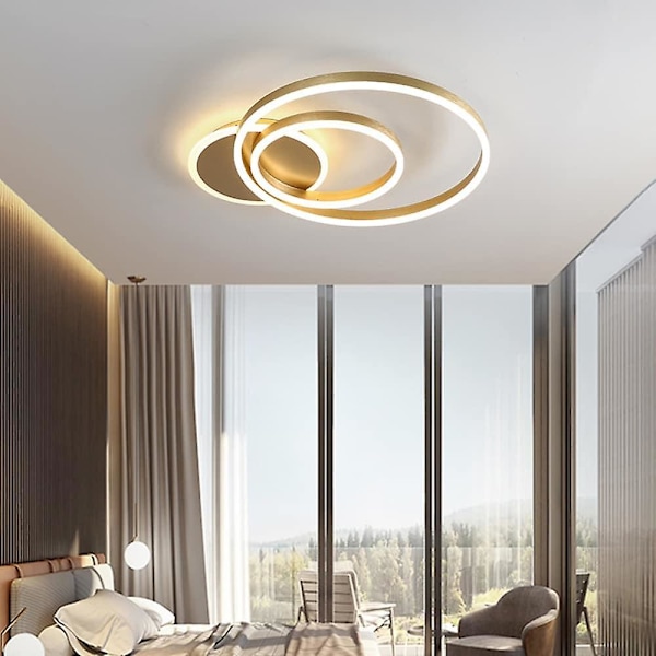 LED Loftlampe 40cm Geometriske Former