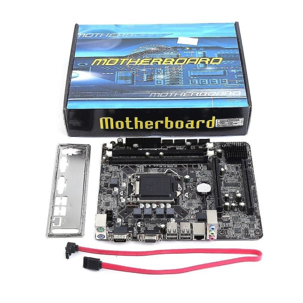 H55 Lga 1156 Ddr3 8g stasjonær datamaskin hovedkort