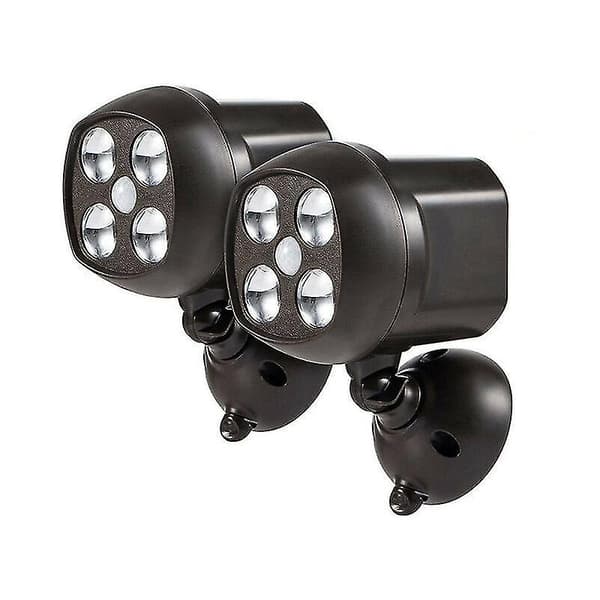 Utomhuslampa med rörelsesensor Vattentät, LED-belysning med trådlös sensor