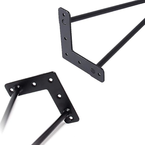 8 Tuuman Raskaat Hiustenklipsin Kalustejalat, Metalliset Koti-DIY-Projektit TV-Telineelle