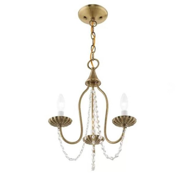 33 cm Enkelt Design Chandelier Metall Mini Målade Ytor