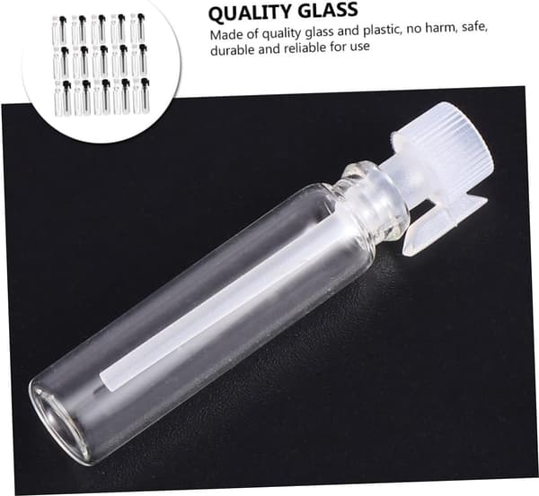 90 stk. æterisk olie glasdråbeflasker til parfumeprøvedispenser Oliedråbeflaske til gør-det-selv