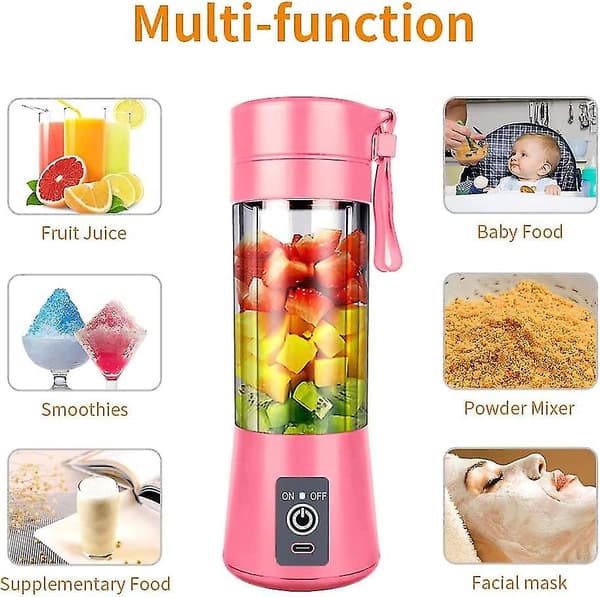 Blender Smoothie Maker Smoothie Blender Med Profesjonell Rustfritt Stål