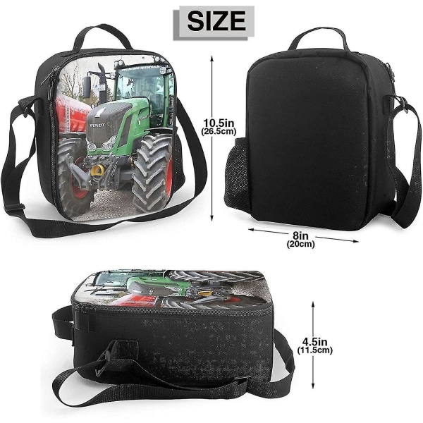 Insulated Lunch Bag Fendt 828 Vario Lunch Box With Padded Insulated Liner Lunch Bag Thermal Cooler Pack