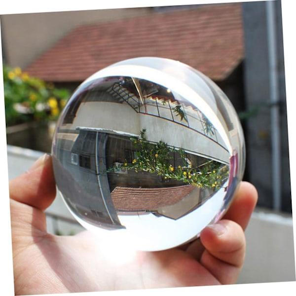 Krystalkugle Fotografi Prop Reflekterende Kugle Glat Overflade Alsidig til Spisning Kontor